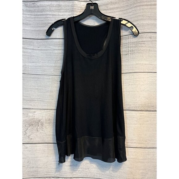 Only Hearts Sleeveless Two Material Tank Top M - Picture 1 of 4